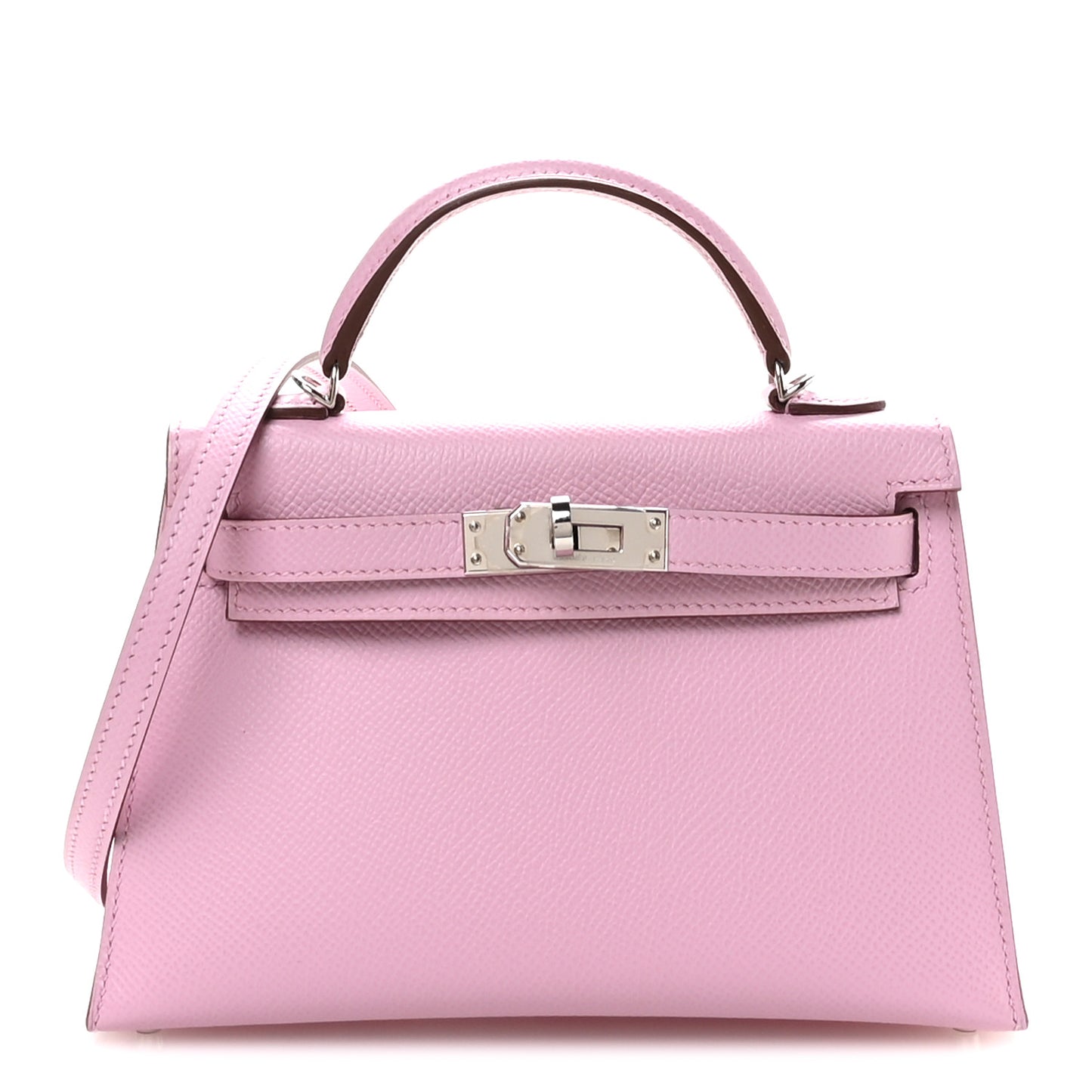 Epsom Mini Kelly Sellier 20 Mauve Sylvestre