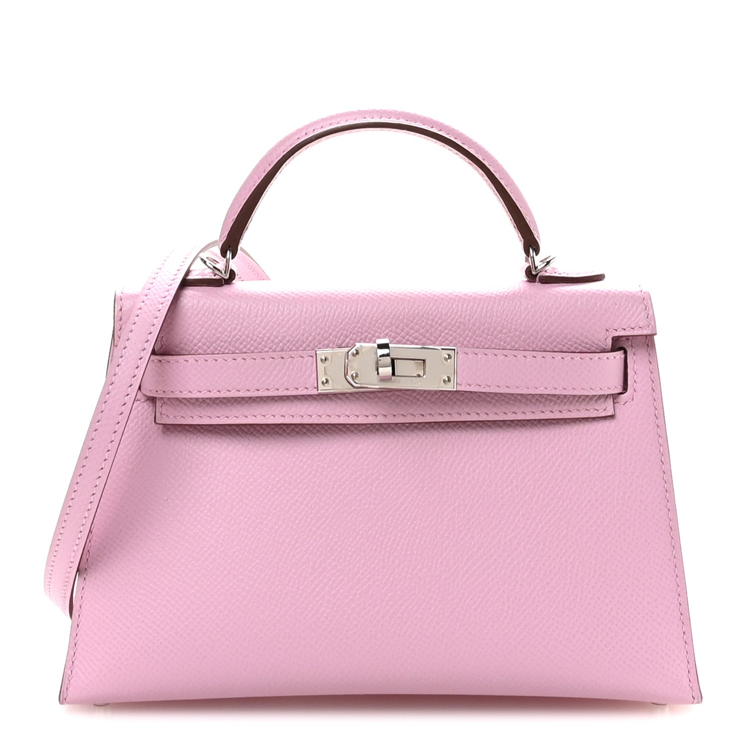 Hermes Epsom Mini Kelly Sellier 20 Mauve Sylvestre 1 of 11