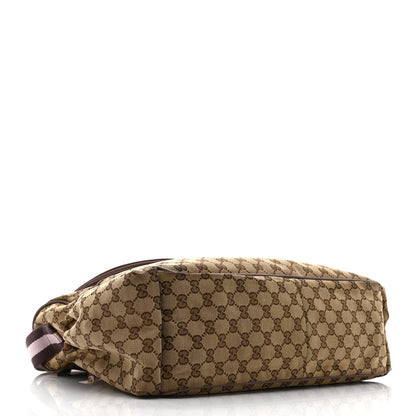 Gucci Monogram Web Diaper Bag Pink 4 of 15