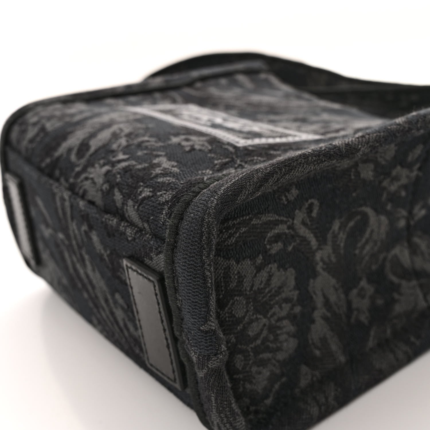 Versace Jacquard Barocco Extra Small Athena Tote Black 12 of 13