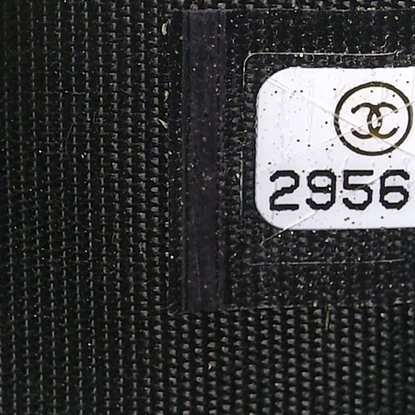 Chanel Caviar Chevron Quilted Boy Card Holder Black 8 of 12