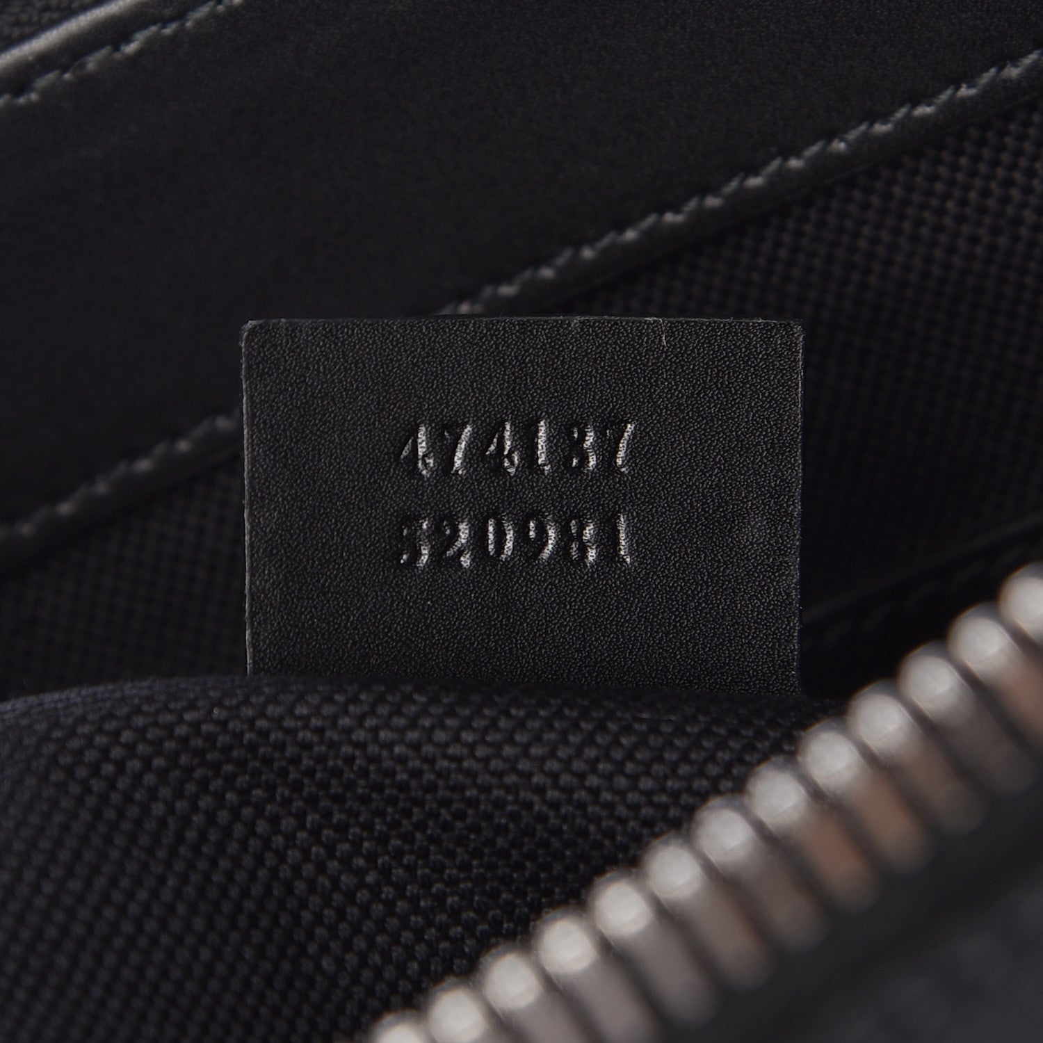Gucci GG Supreme Monogram Appia Calfskin Web Flat Messenger Bag Black Grey 7 of 10