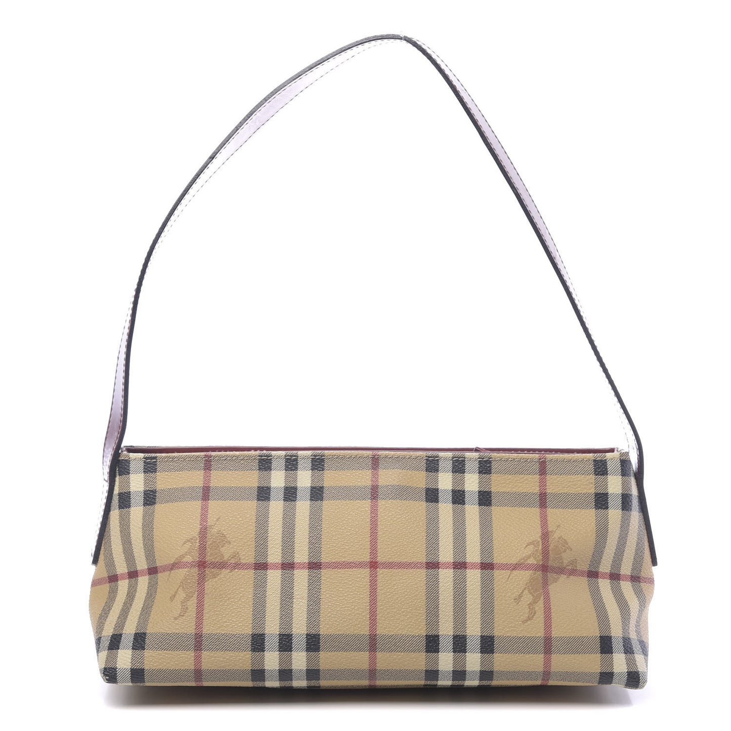 Haymarket Check Shoulder Bag Military Red