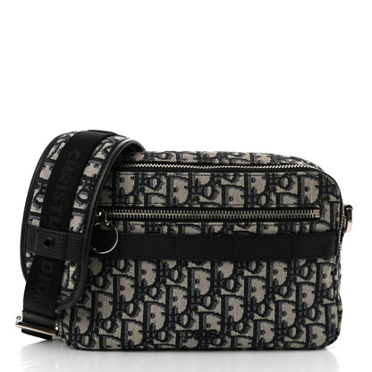 Christian Dior HOMME Oblique Safari Messenger Blue 1 of 11