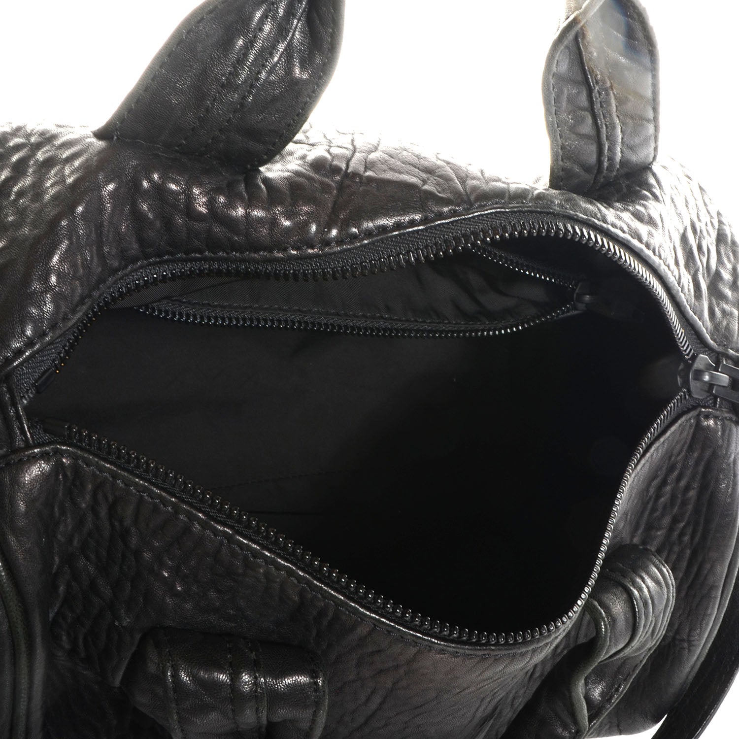 Alexander Wang Leather Rocco w Black Hardware Black 5 of 8