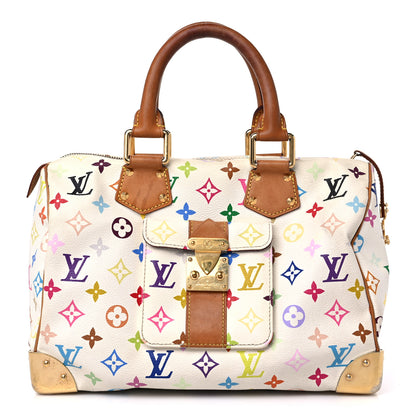 Louis Vuitton Monogram Multicolor Speedy 30 White 1 of 18