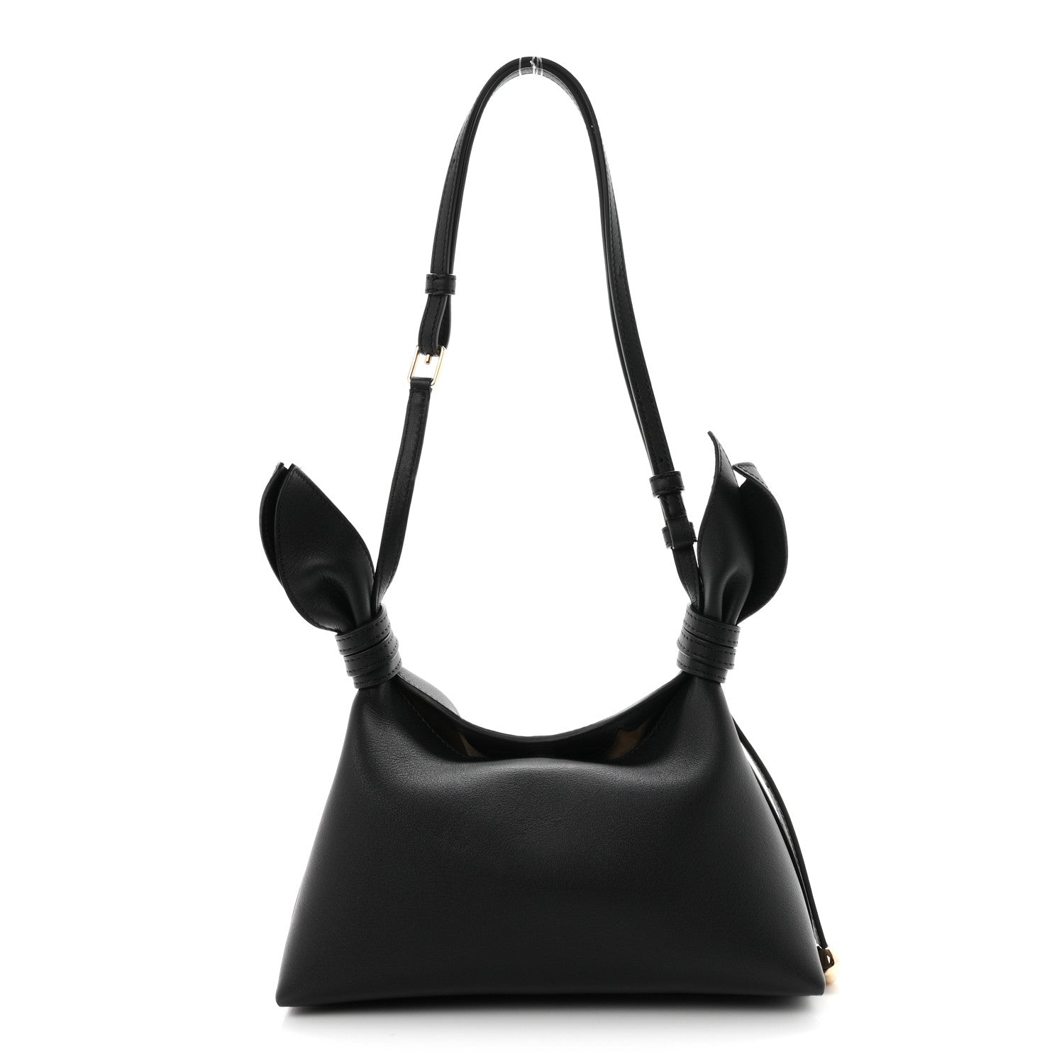 Loewe Smooth Calfskin Mini Scarf Shoulder Bag Black 1 of 10
