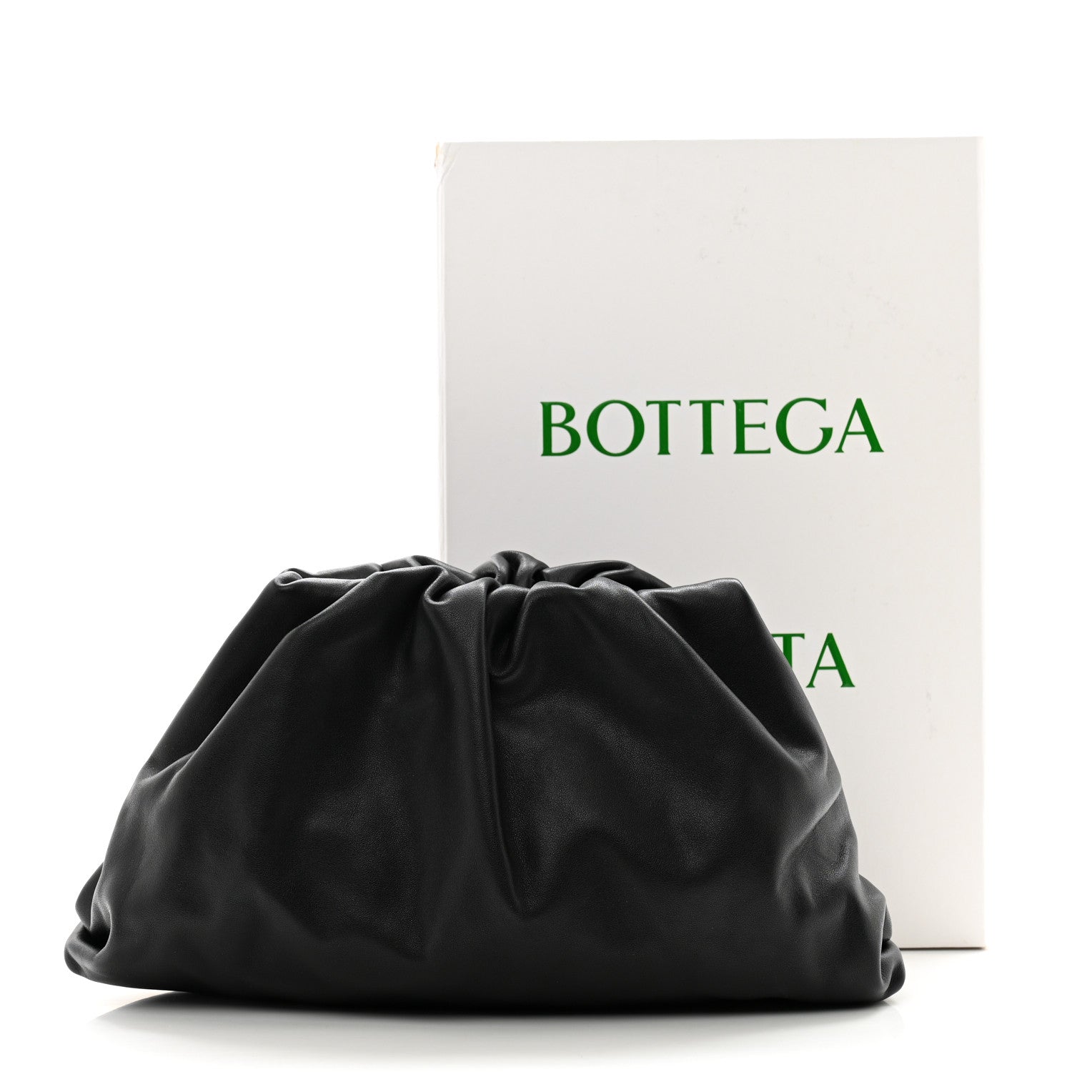 Bottega Veneta Smooth Butter Calf Teen Pouch Black 9 of 9
