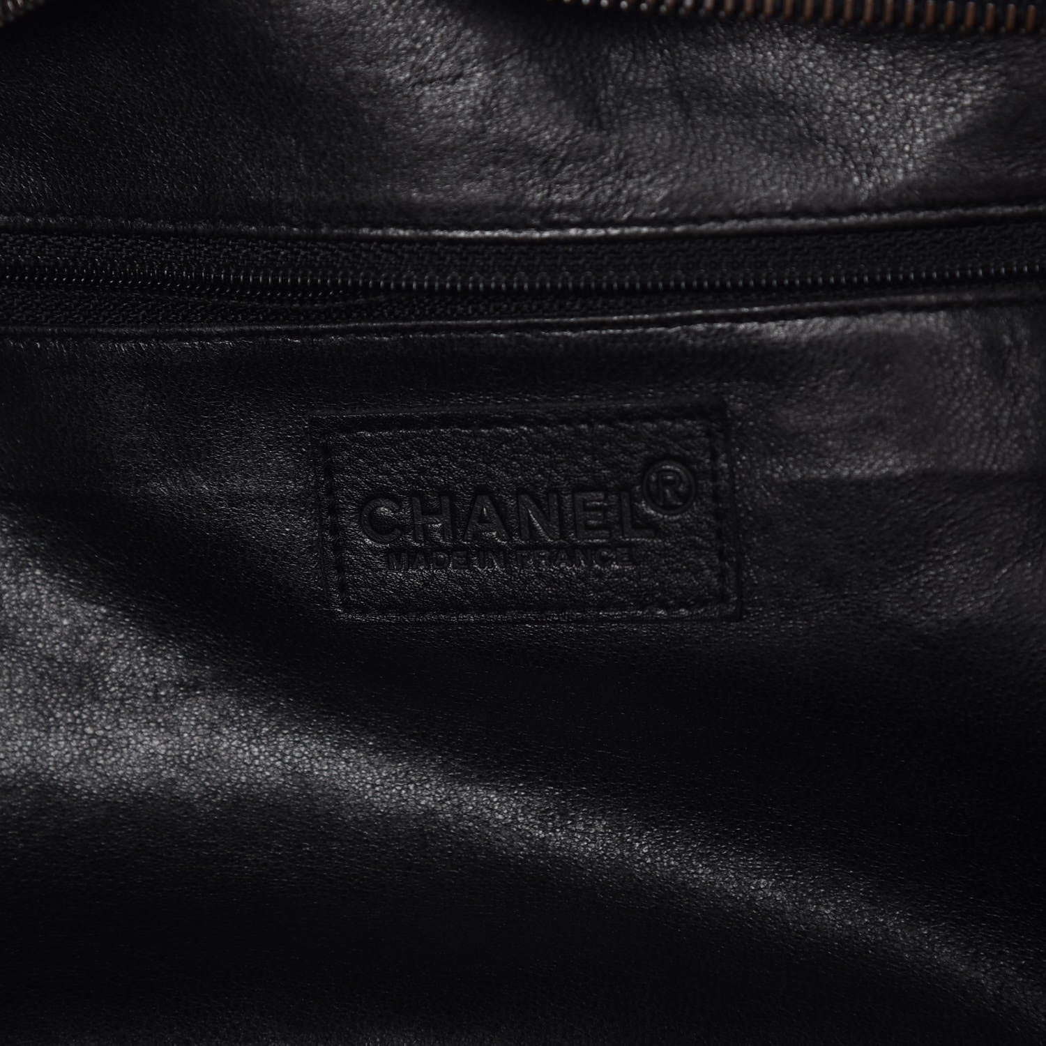 Chanel Caviar Patent Quilted Large Bowler Black 6 of 13