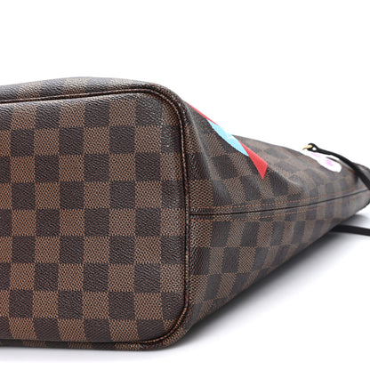 Louis Vuitton Damier Ebene Travel Stickers Neo Neverfull MM 10 of 12
