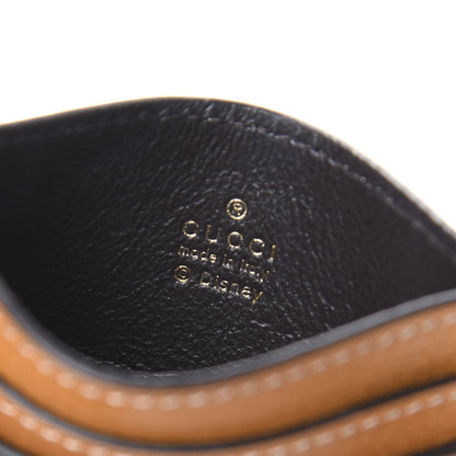 Gucci X DISNEY Mini Vintage GG Supreme Monogram Mickey Mouse Card Holder Beige Vintage Sun Oil 5 of 6