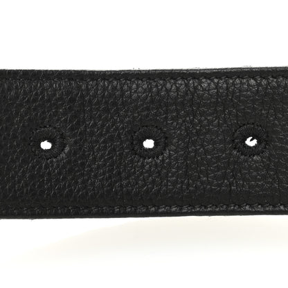 Christian Dior Oblique 35mm Reversible Belt Blue 4 of 5