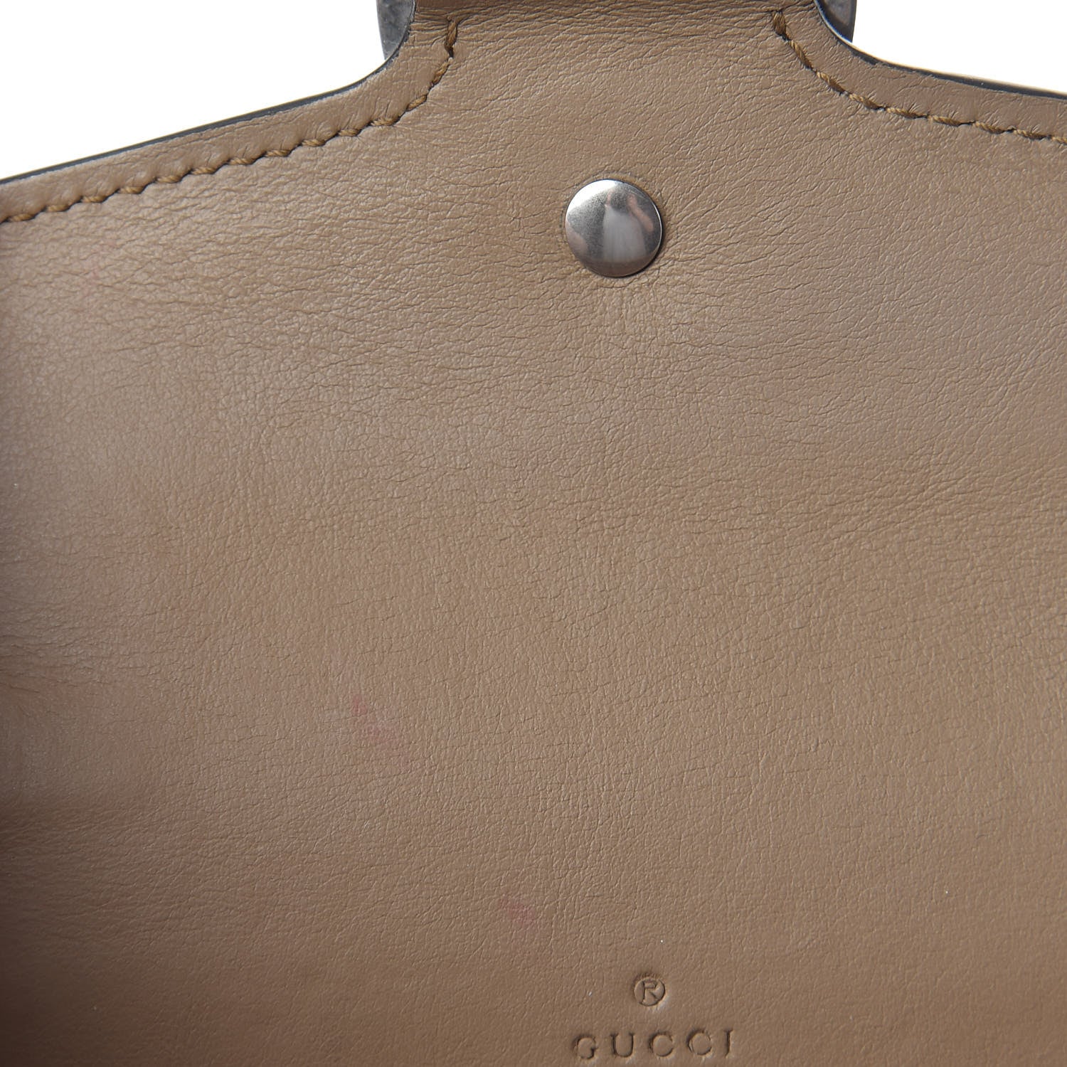 Gucci GG Supreme Monogram Super Mini Dionysus Shoulder Bag Taupe 11 of 11