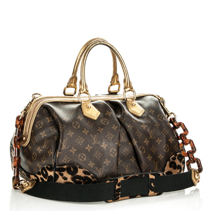 Louis Vuitton Monogram Leopard Stephen Bag 3 of 7