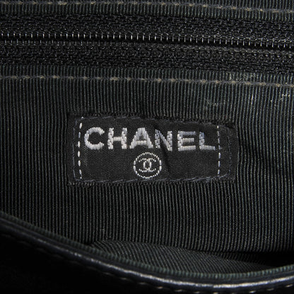 Chanel Lambskin Chocolate Bar Mademoiselle Flap Black 6 of 8