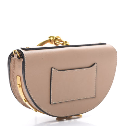 Chloe Calfskin Small Nile Bracelet Minaudiere Bag Biscotti Beige 2 of 14