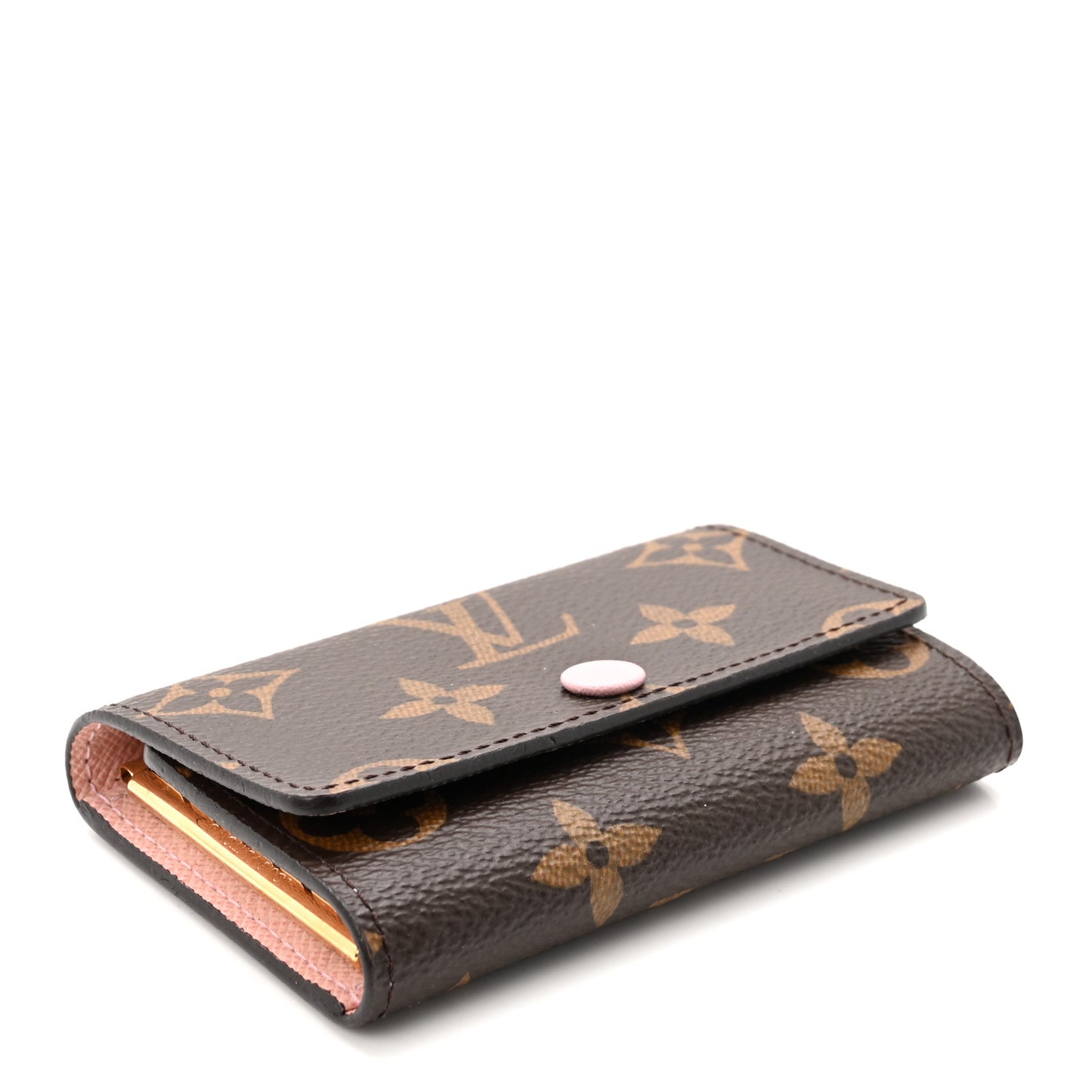 Monogram Multicles 6 Key Holder Rose Ballerine