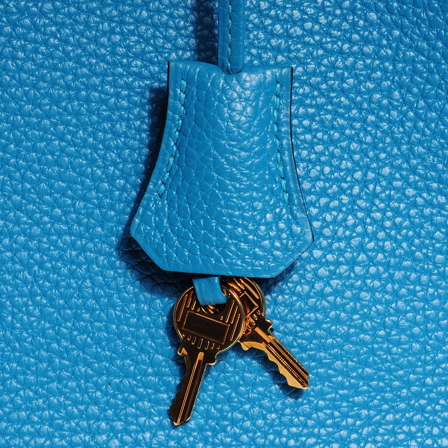 Hermes Togo Birkin 35 Turquoise 13 of 24