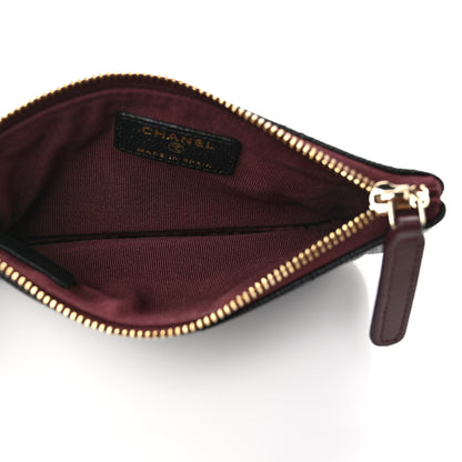 Chanel Caviar Quilted Small Cosmetic Case Black 5 of 8