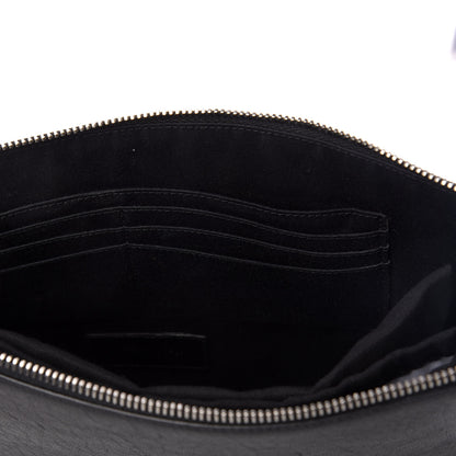 Saint Laurent Calfskin Star Rider iPad Pouch Black 5 of 10