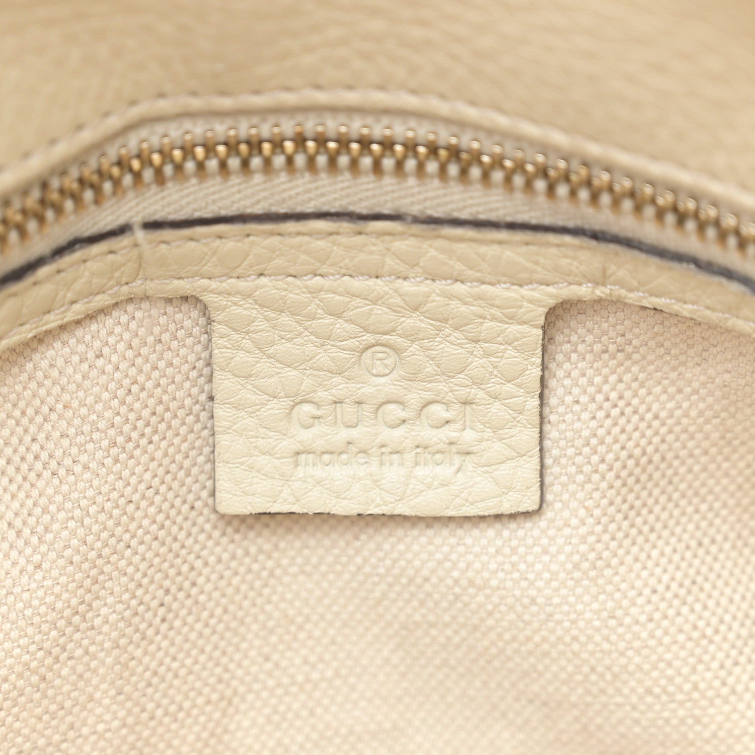 Gucci Calfskin Bamboo Medium Shopper Boston Mystic White 6 of 15