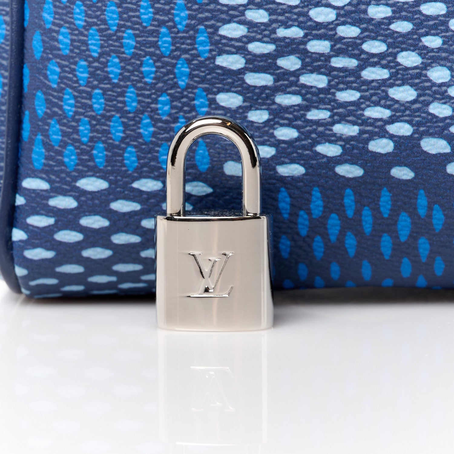 Louis Vuitton Damier Heritage Speedy Bandouliere 25 Blue 7 of 13