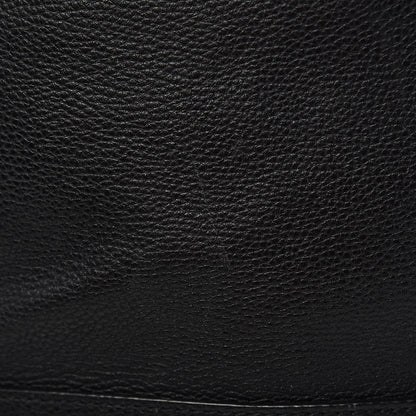 Burberry Grain Calfskin Canvas Mega Check Drifton Backpack Black 11 of 14