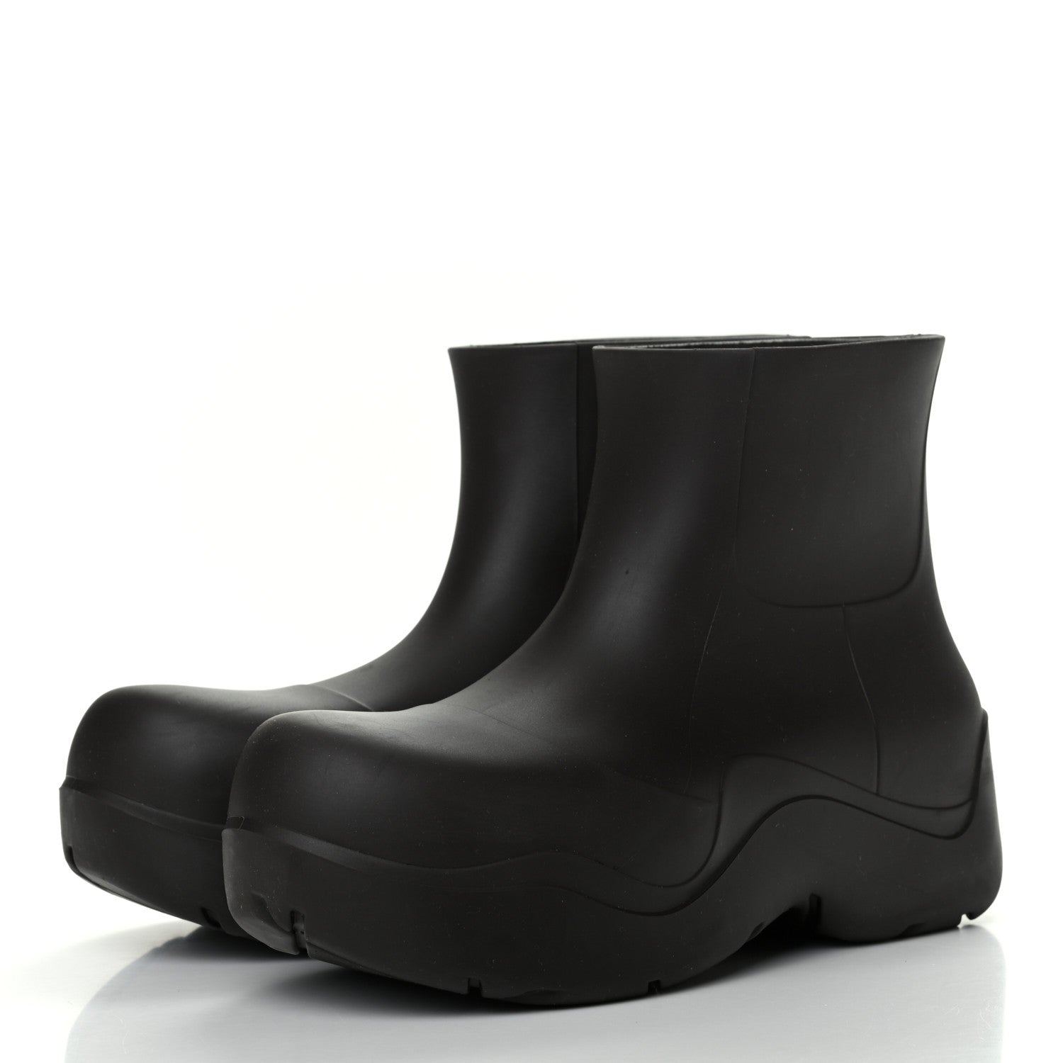 BOTTEGA VENETA パドルブーツ 37 Bottega Veneta Rubber Puddle Ankle Boots 37 Fondant 785662