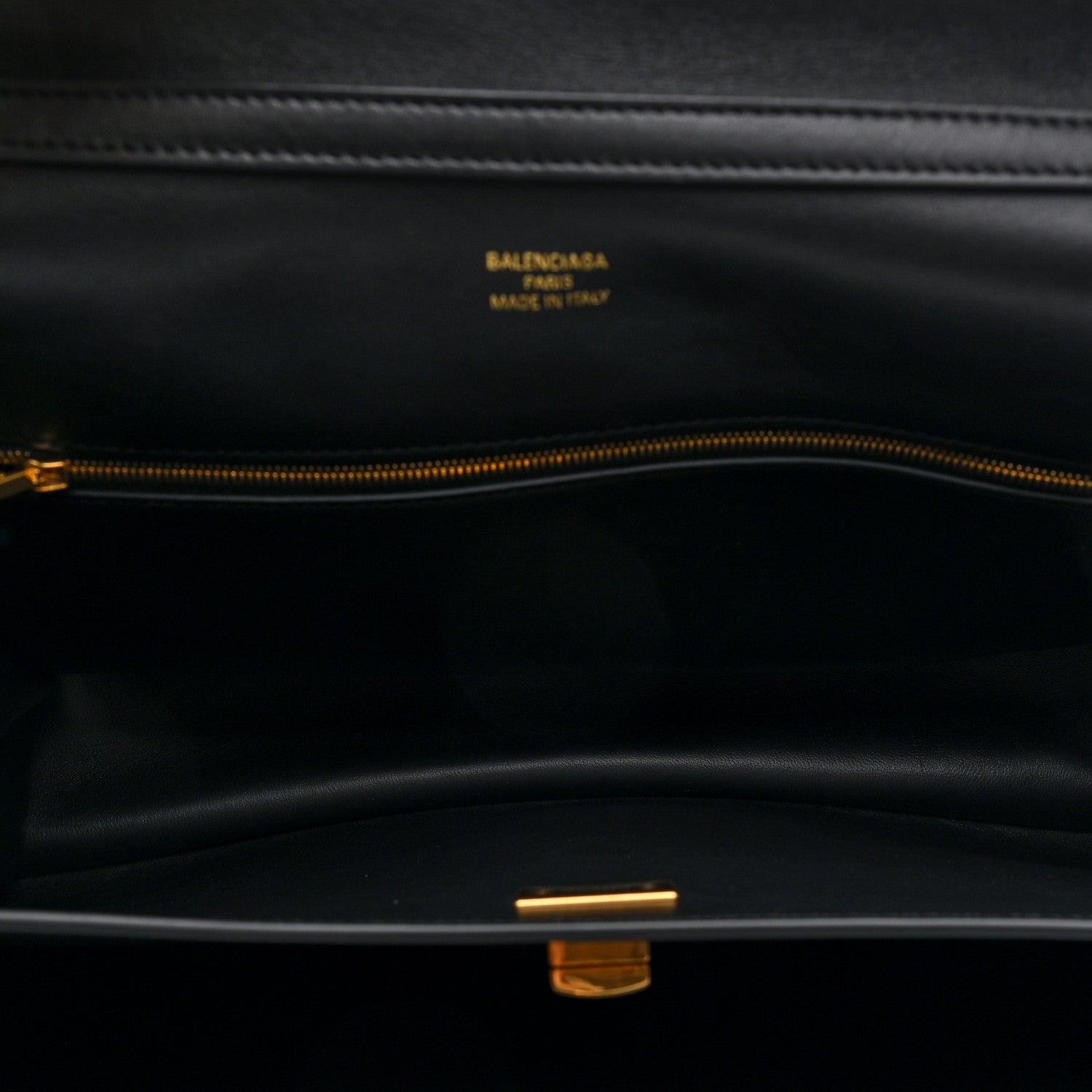 Balenciaga Natural Smooth Calfskin Medium Rodeo Top Handle Handbag Black 5 of 9