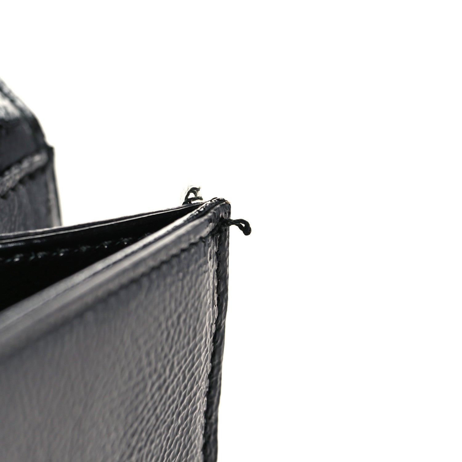 Saint Laurent Textured Patent Monogram Large Belle De Jour Clutch Black 9 of 9