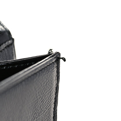 Saint Laurent Textured Patent Monogram Large Belle De Jour Clutch Black 9 of 9