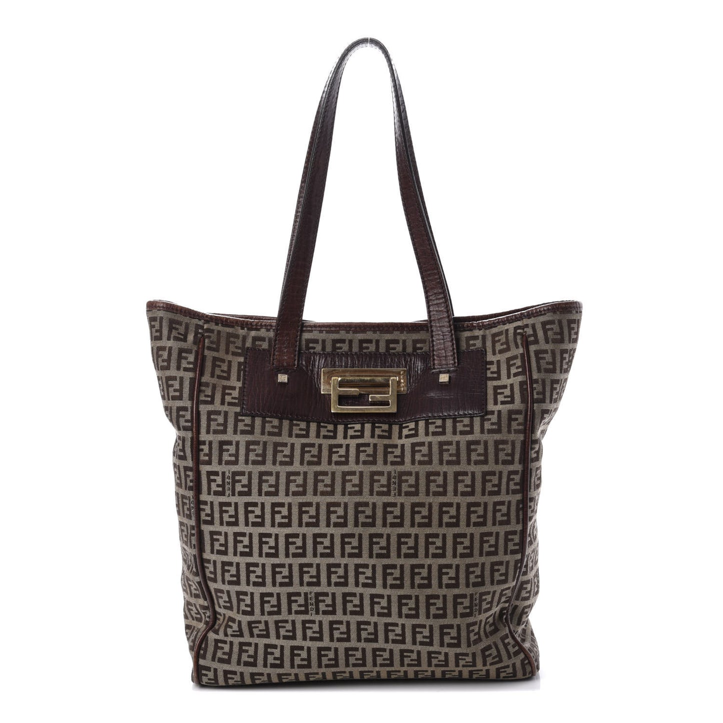 Zucchino Vitello Tote Mogano Panna Bruciato