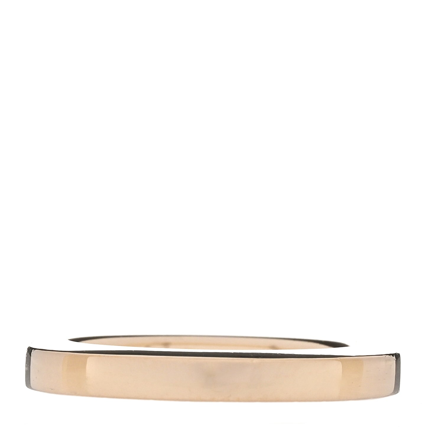 18K Yellow Gold Diamond Lock Ring 52 6