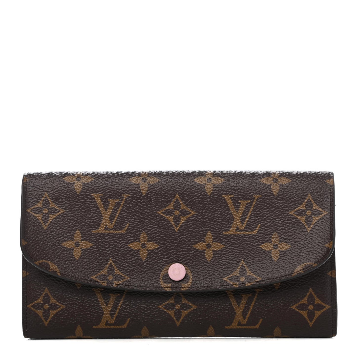 Monogram Emilie Wallet Rose Ballerine