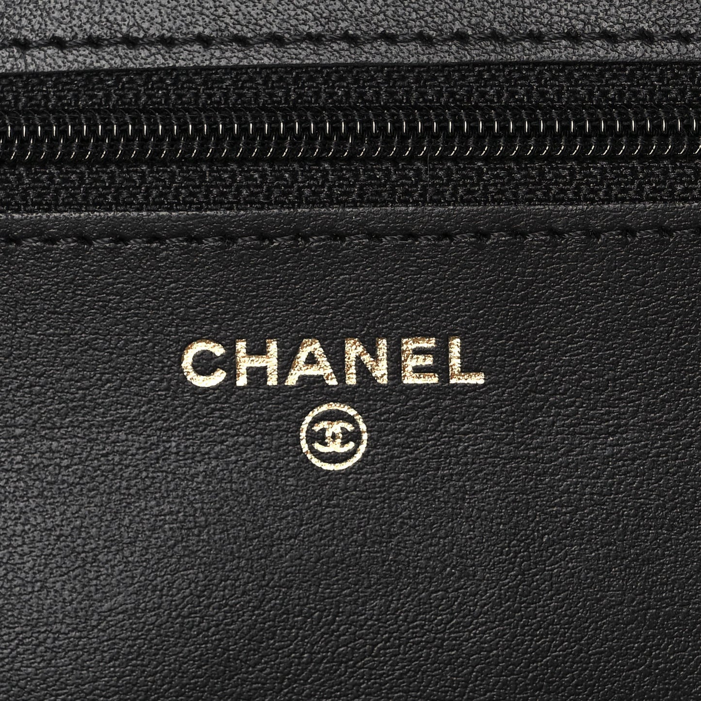 Aged Calfskin Quilted Reissue Wallet On Chain WOC Black