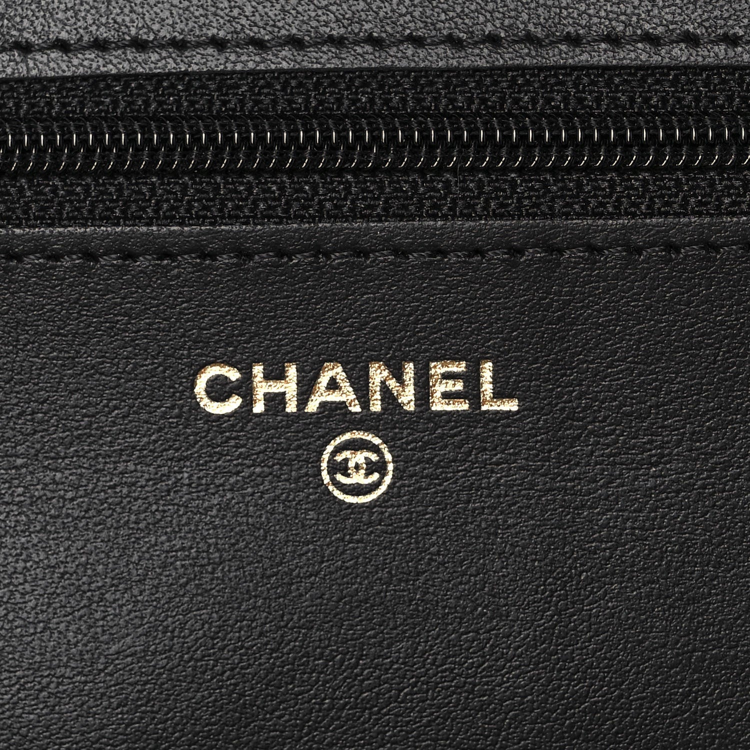 Chanel Aged Calfskin Quilted Reissue Wallet On Chain WOC Black 6 of 11