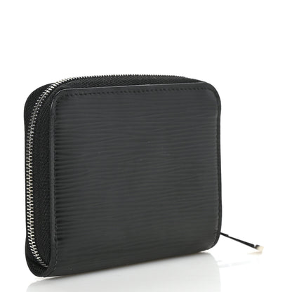 Louis Vuitton Epi Zippy Coin Purse Black 3 of 6