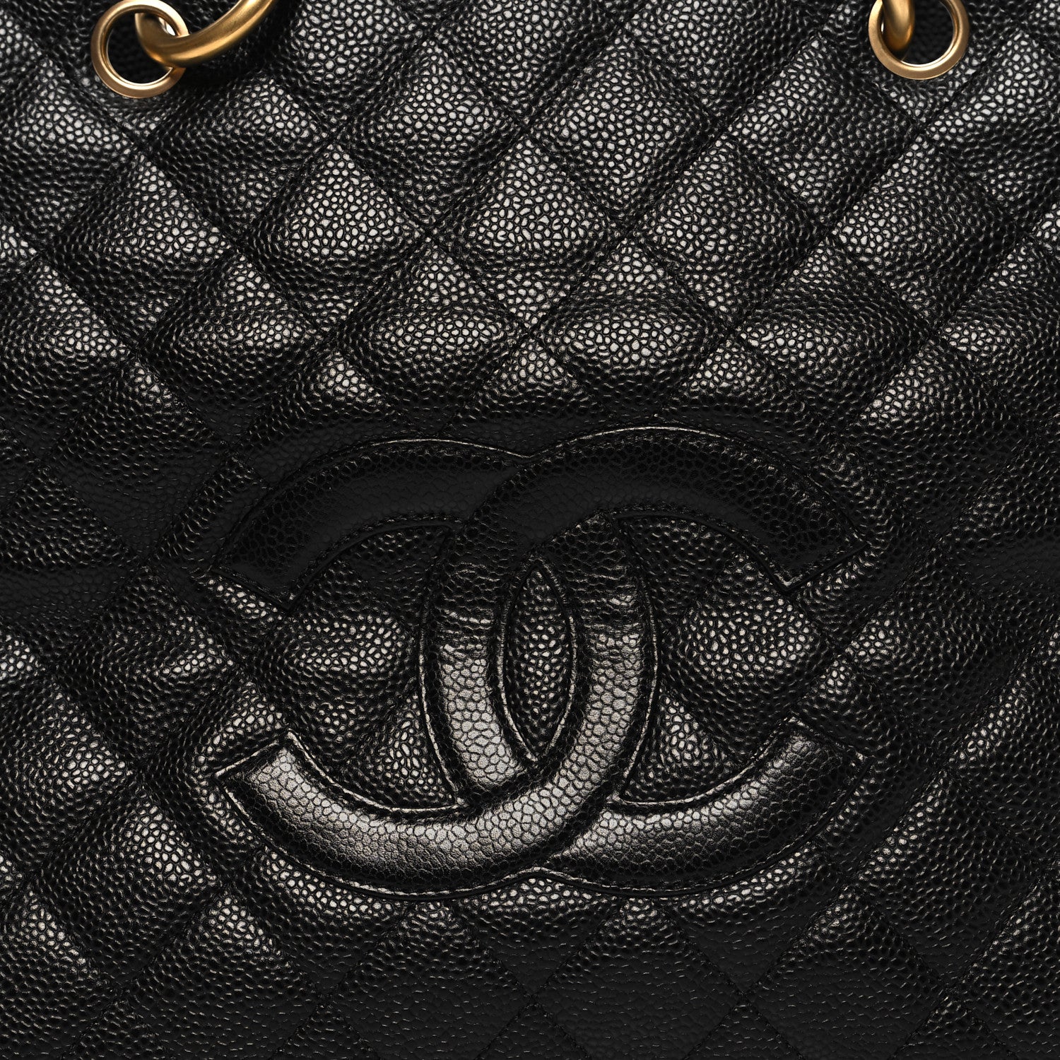 Chanel Caviar Quilted Grand Timeless Shopping Tote GTT Black 8 of 12