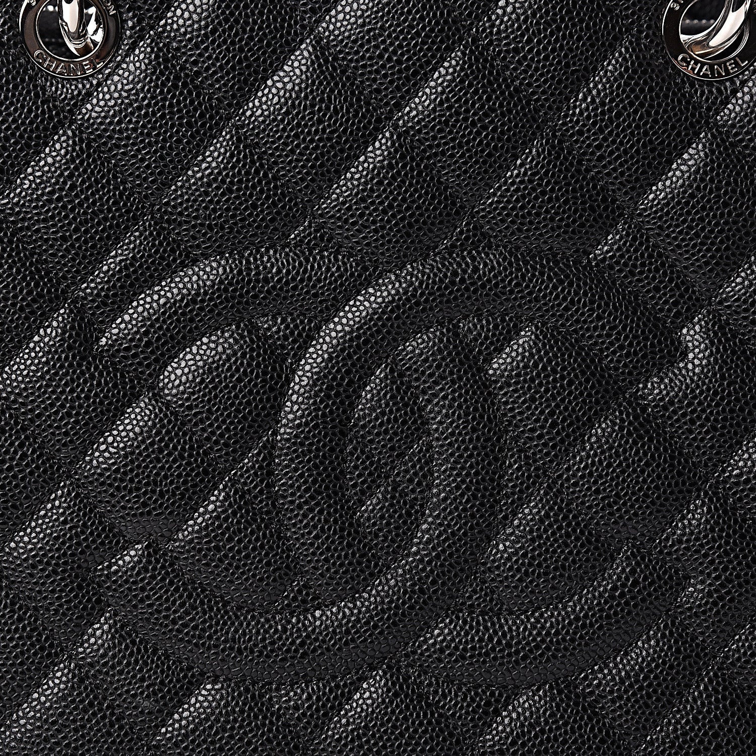 Chanel Caviar Quilted Grand Shopping Tote GST Black 13 of 13