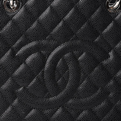 Chanel Caviar Quilted Grand Shopping Tote GST Black 13 of 13