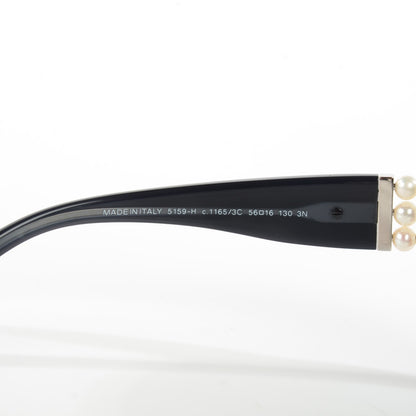 Chanel Perle Pearl Sunglasses 5159-H Black 3 of 6
