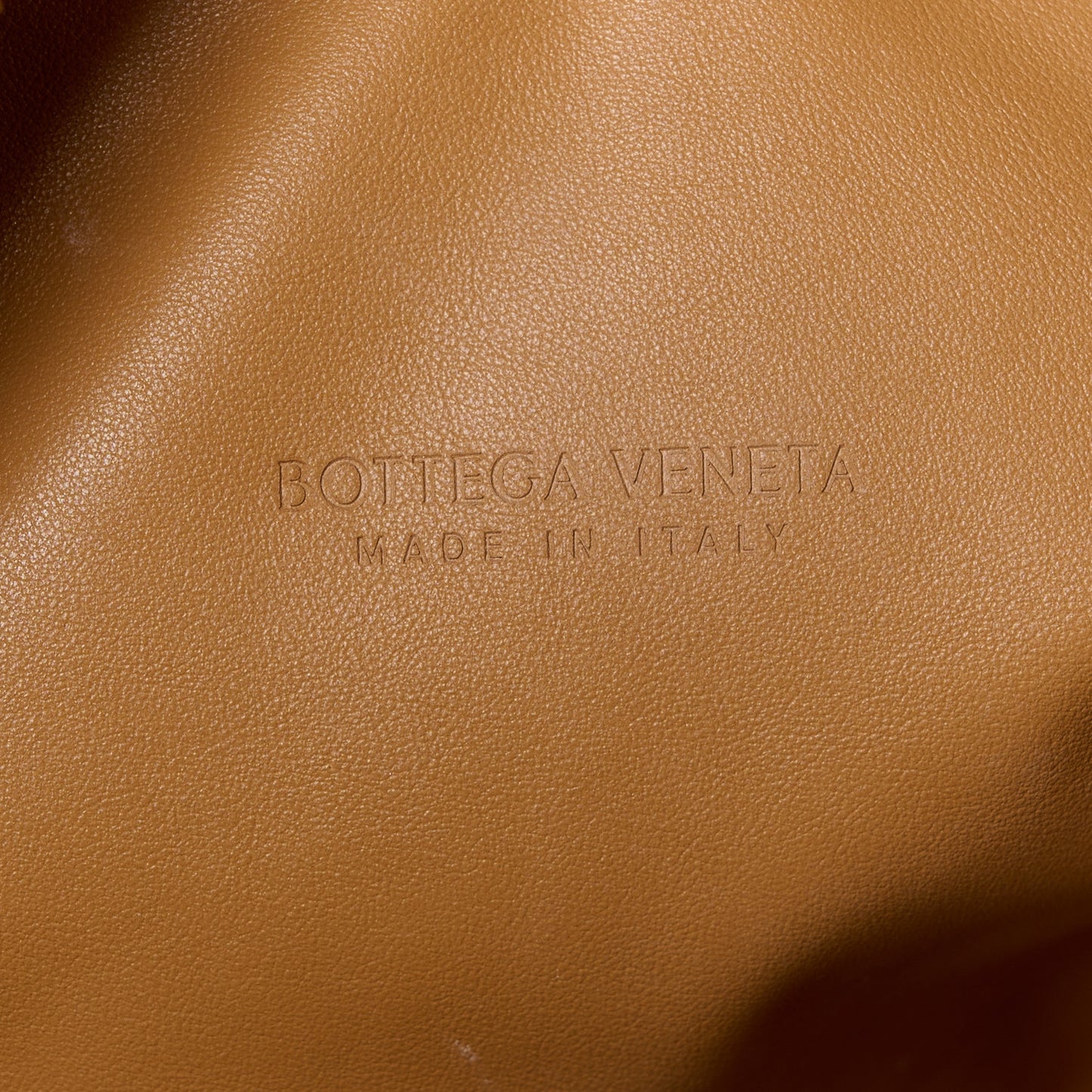 Nappa Intrecciato Teen Jodie Hobo Caramel