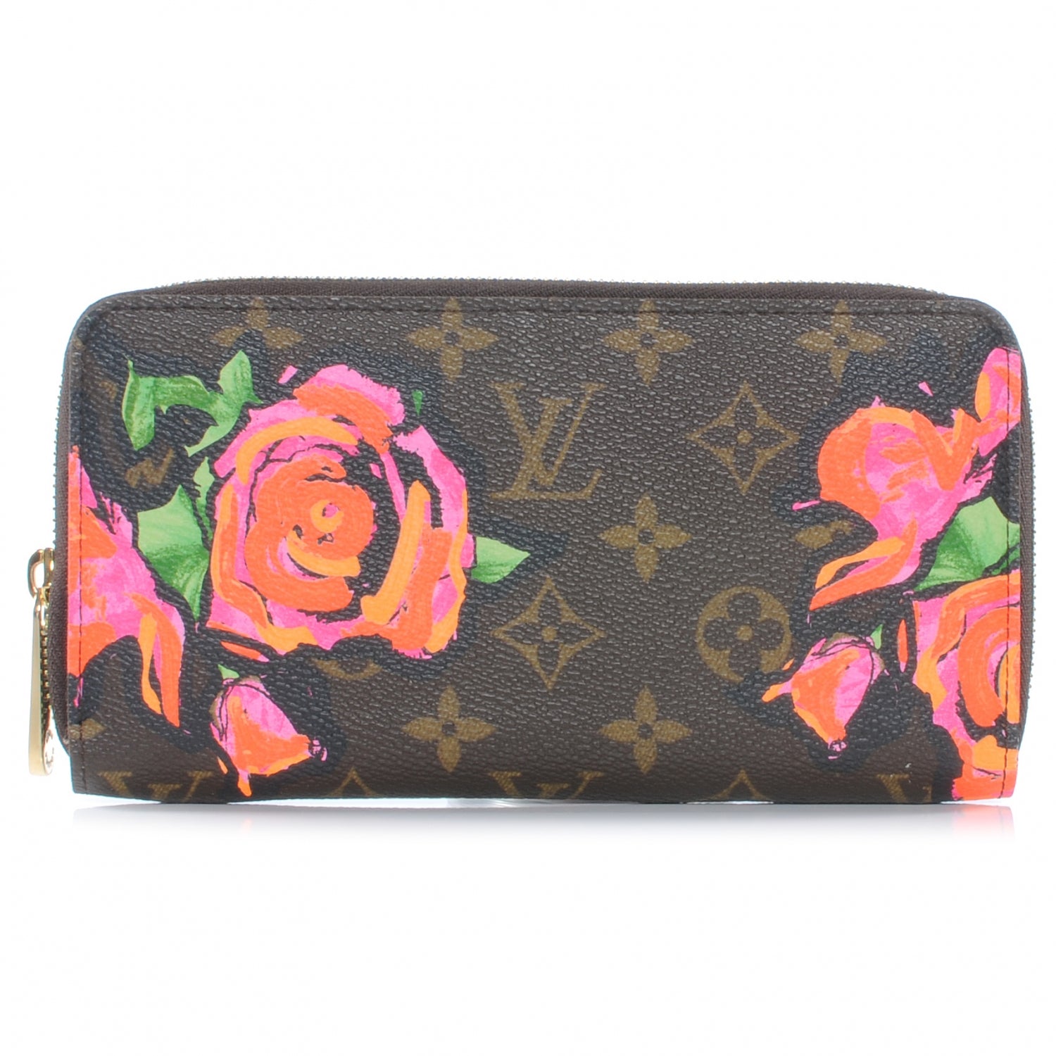 Louis Vuitton Monogram Roses Zippy Wallet 1 of 7