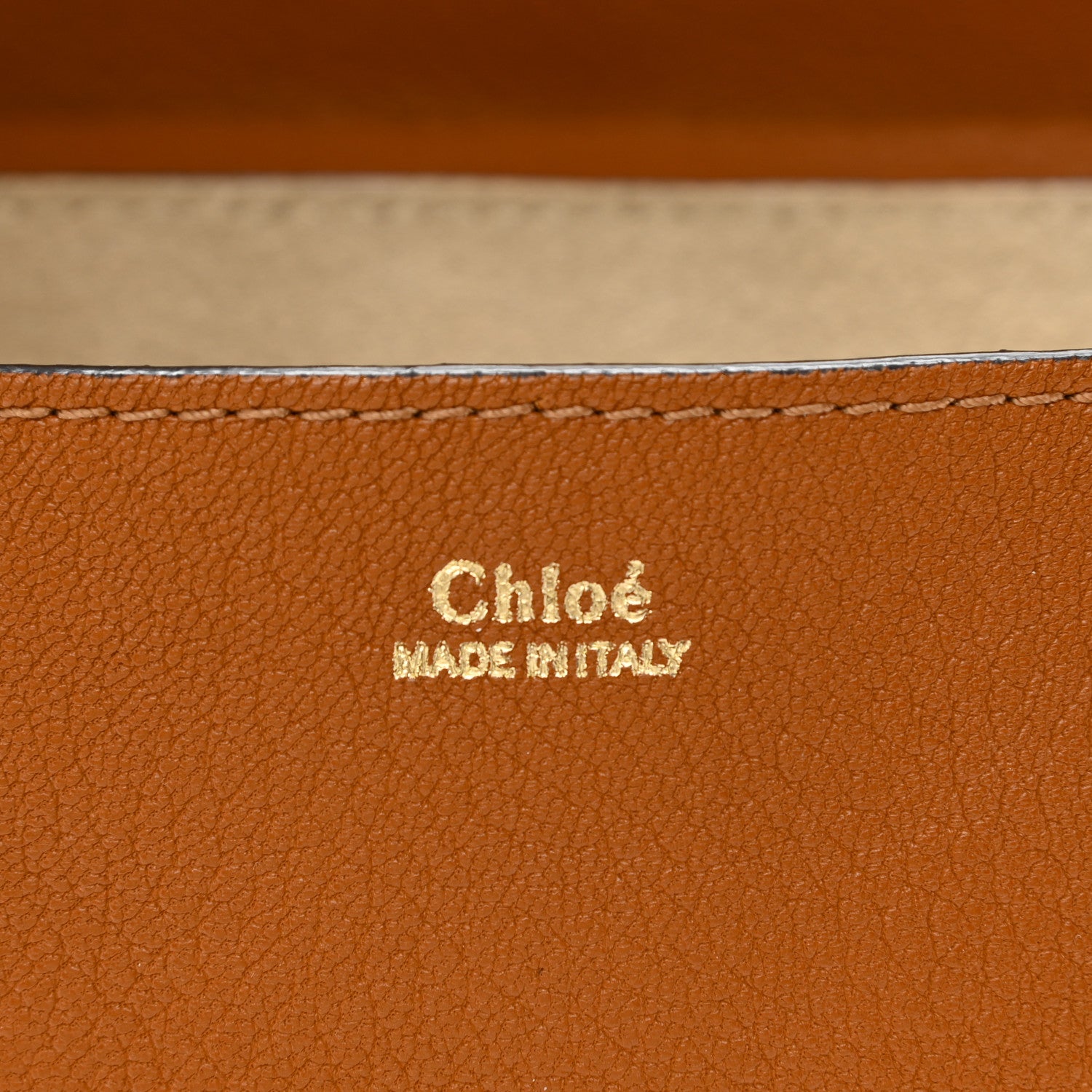 Chloe Grained Lambskin Drew Shoulder Bag Caramel 5 of 9