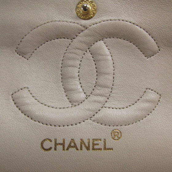 Chanel Lambskin Double Flap Light Beige 8 of 12