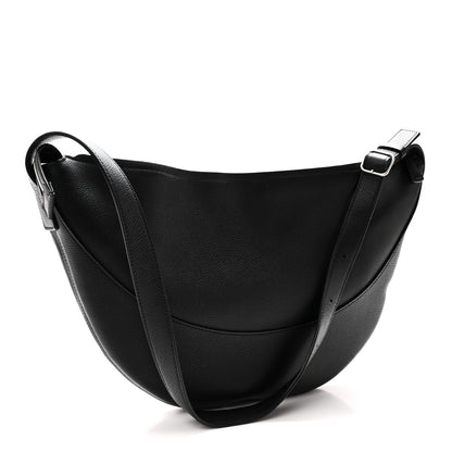 The Row Grained Calfskin Jouve Bag Black 3 of 9
