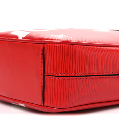Louis Vuitton X SUPREME Epi Danube PM Red 10 of 11