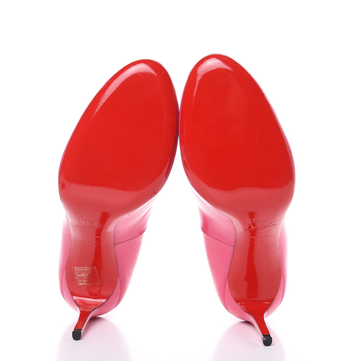Christian Louboutin Patent Fifi 85 Pumps 38.5 Pink 5 of 9