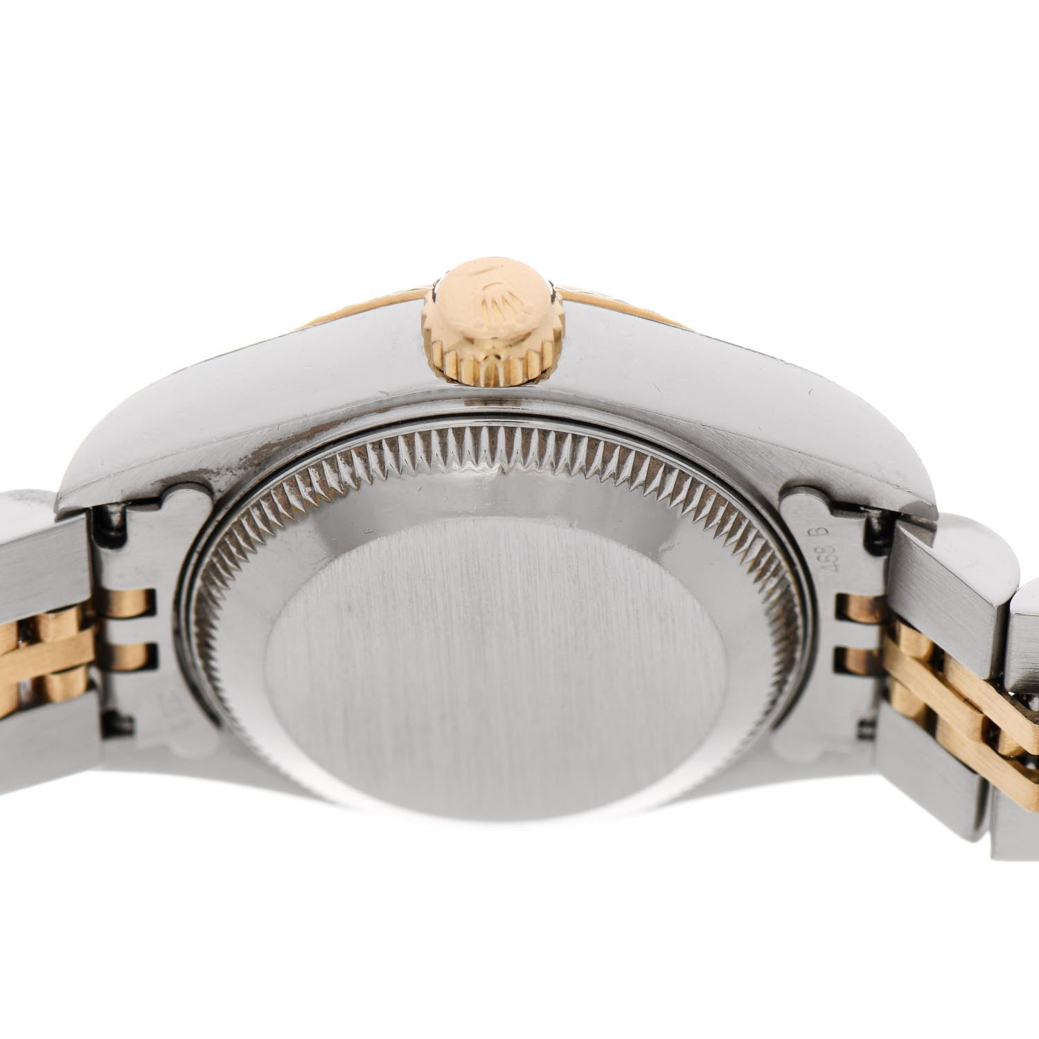Rolex Stainless Steel 18K Yellow Gold 26mm Oyster Perpetual Datejust Watch White Roman 69173 4 of 4