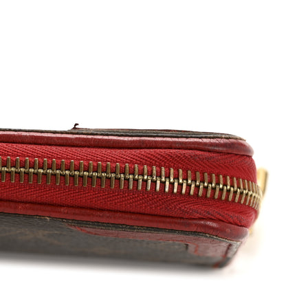 Louis Vuitton Monogram Retiro Zippy Wallet Cherry 10 of 10